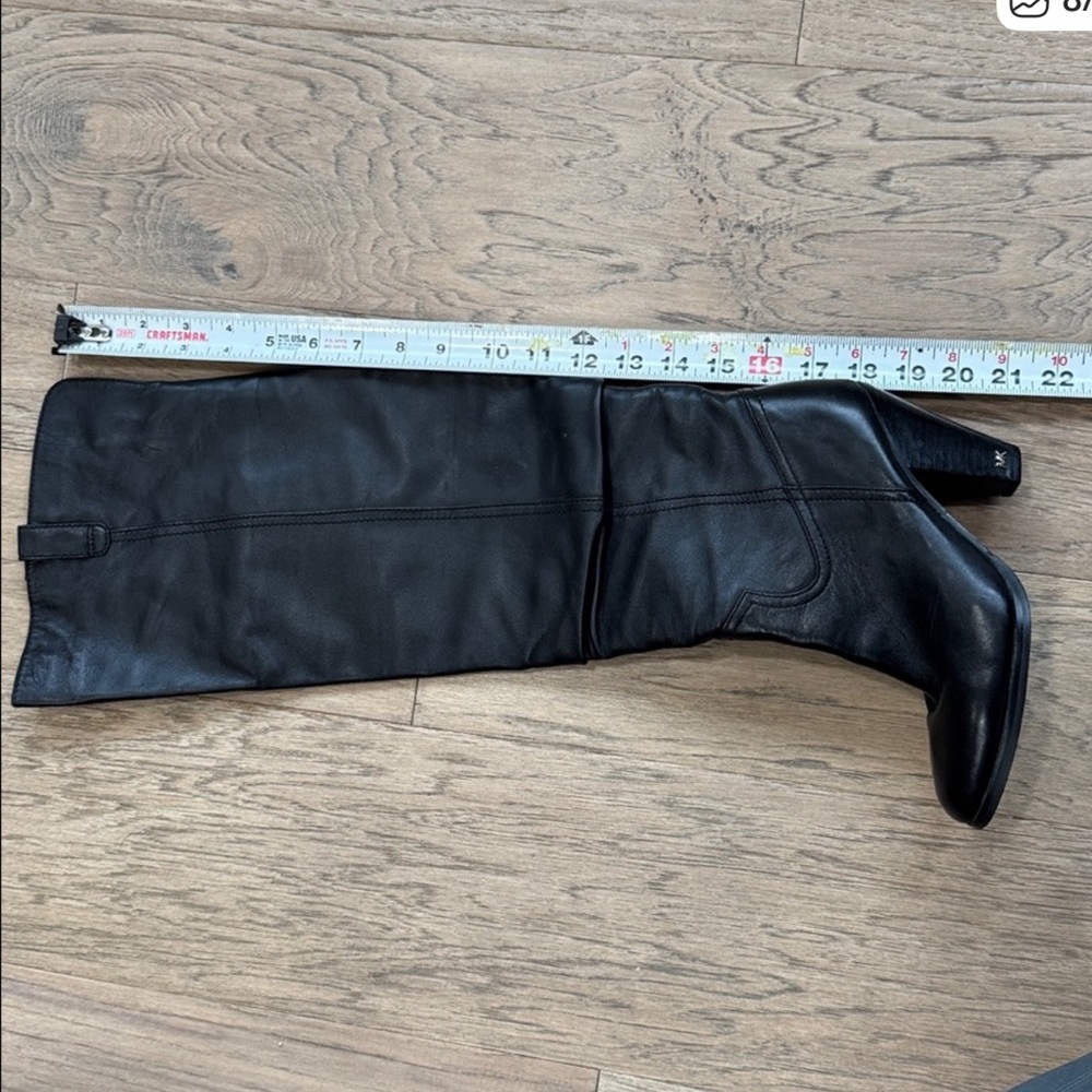 Michael Kors Black Over the Knee Boots Size 6.5 - Picture 7 of 10